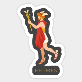 Hermes Greek Mythology Sticker